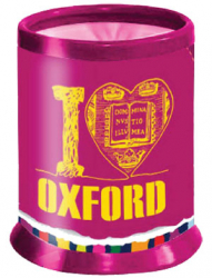 Фото - Стакан для письменных принадлежностей разборной  'Oxford' розовый 38641 Фото - Стакан для письменных принадлежностей разборной  'Oxford' розовый 38641