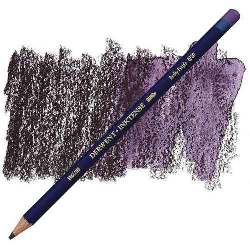 Фото - Олівець чорнильний Inktense (0730), Буро-фіолетовий, Derwent 57407 Фото - Олівець чорнильний Inktense (0730), Буро-фіолетовий, Derwent 57407