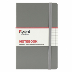 Фото - Книга записна Partner Pro, 130*210, 112арк, кл, сіра 41398 Фото - Книга записна Partner Pro, 130*210, 112арк, кл, сіра 41398