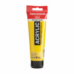 Фото - Фарба акрилова AMSTERDAM, (268) AZO Жовтий світлий, 120 мл, Royal Talens 48562 Фото - Фарба акрилова AMSTERDAM, (268) AZO Жовтий світлий, 120 мл, Royal Talens 48562