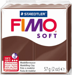 Фото - Пластика Soft, Шоколадна, 57г, Fimo 47266 Фото - Пластика Soft, Шоколадна, 57г, Fimo 47266
