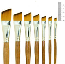 Фото - Пензель синтетика Кутова Сoffe, № 6, д.р. KOLOS/ArtMaster (6/12) 56133