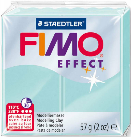 Фото - Пластика Effect, М'ятна  пастельна, 57г, Fimo 48057