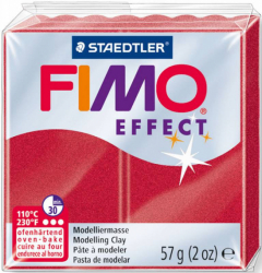 Фото - Пластика Effect, Рубіново-червона металік, 57г, Fimo 47237 Фото - Пластика Effect, Рубіново-червона металік, 57г, Fimo 47237