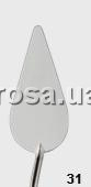Мастихін ROSA Gallery CLASSIC № 31 довжина 6см, крапля