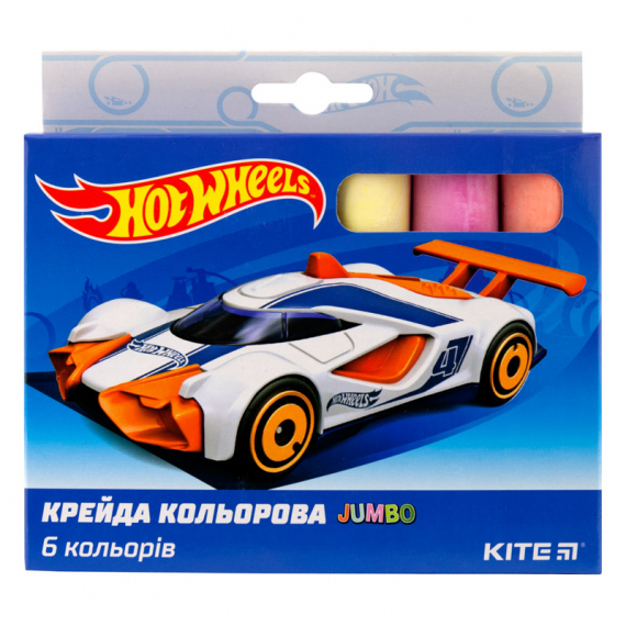 Фото - Крейда кольорова Jumbo, 6 кол. HW 51943 Фото - Крейда кольорова Jumbo, 6 кол. HW 51943