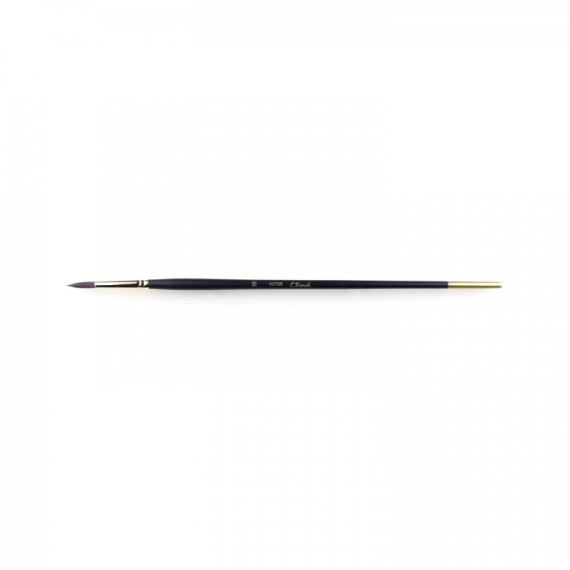 Фото - Пензель Синтетика Chocolate кругла 1075R, №20, д.р. ArtMaster (6/12) 15661
