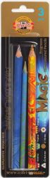 Олівці кольорові MAGIC, 3 шт.