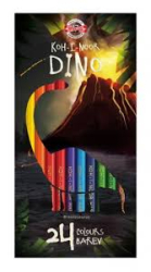 Фото - Олівці кольорові Dino, 24 кол. 24962 Фото - Олівці кольорові Dino, 24 кол. 24962