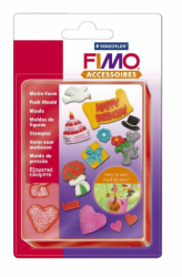 Прес-форма "Свято", 11 шт,  30*30 мм, Fimo