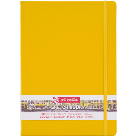 Фото - Блокнот для графіки Talens Art Creation 140г/м2, 21*29,7см, 80л., Golden Yellow, Royal Talens 54198 Фото - Блокнот для графіки Talens Art Creation 140г/м2, 21*29,7см, 80л., Golden Yellow, Royal Talens 54198