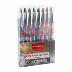 Фото - Ручка кулькова Ultraglide, набір 8 кол., асорті 42034 Фото - Ручка кулькова Ultraglide, набір 8 кол., асорті 42034