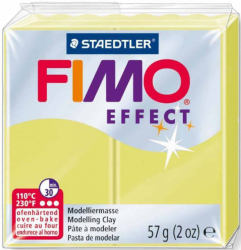 Фото - Пластика Effect, Жовта напівпрозора, 57г, Fimo 48046 Фото - Пластика Effect, Жовта напівпрозора, 57г, Fimo 48046