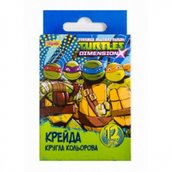 Фото - Мел цветной круглый 12 шт. 'Ninja Turtles' (уп.12) 32503 Фото - Мел цветной круглый 12 шт. 'Ninja Turtles' (уп.12) 32503