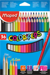 Фото - Олівці кольорові COLOR PEPS Classic, 36 кольорів 41066 Фото - Олівці кольорові COLOR PEPS Classic, 36 кольорів 41066