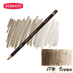 Фото - Олівець кольоровий Coloursoft (С510), Коричневий, Derwent 57433 Фото - Олівець кольоровий Coloursoft (С510), Коричневий, Derwent 57433