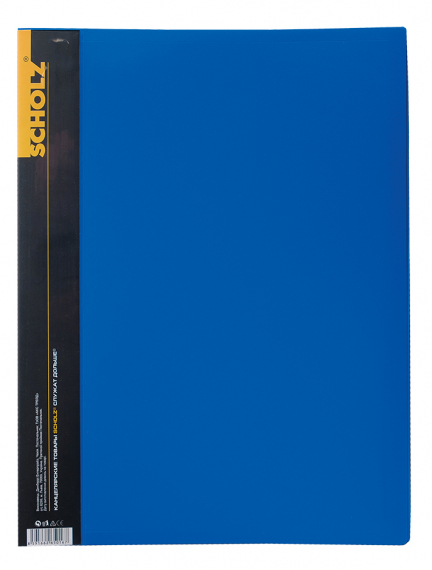 Фото - Папка з файлами, А4, 30ф, PP 600мкн, син., 06502, SOZ 35375 Фото - Папка з файлами, А4, 30ф, PP 600мкн, син., 06502, SOZ 35375