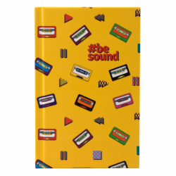 Фото - Книга записна тверда обкл. А6, 80арк. кл BeSound-1 44233 Фото - Книга записна тверда обкл. А6, 80арк. кл BeSound-1 44233