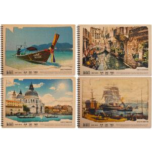 Фото - Альбом для малювання на спір. KRAFT, 30 арк. 120 г/м A4, AR4730 26533 Фото - Альбом для малювання на спір. KRAFT, 30 арк. 120 г/м A4, AR4730 26533