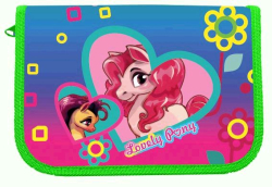 Пенал 1-яр.,пустий,"Lovely Pony", 210/70D PL, 98002, CLASS