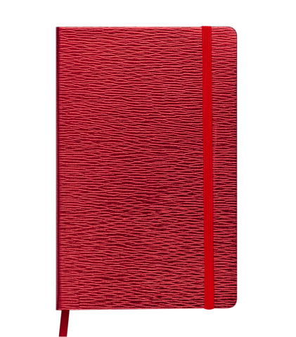 Фото - Блокнот діловий INGOT 125x195мм, 80арк., клітинка, обкладинка зі штучної шкіри, червоний 57942 Фото - Блокнот діловий INGOT 125x195мм, 80арк., клітинка, обкладинка зі штучної шкіри, червоний 57942