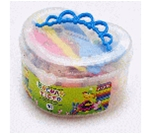 Фото - Пластилиновая паста 16цв. 10г+ 6 форм 14671 Фото - Пластилиновая паста 16цв. 10г+ 6 форм 14671