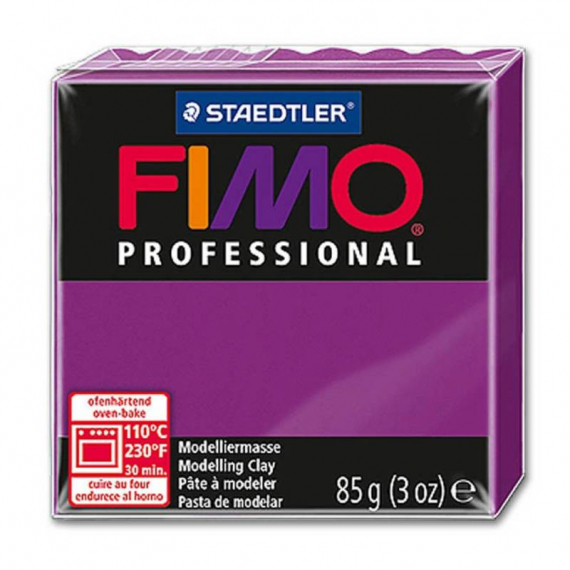 Фото - Пластика Professional, Фіолетова, 85г, Fimo 48042 Фото - Пластика Professional, Фіолетова, 85г, Fimo 48042