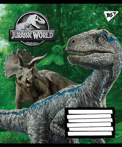Фото - А5/12 кос. без д/л YES Jurassic World. Genetic failure, зошит учнів. 57936 Фото - А5/12 кос. без д/л YES Jurassic World. Genetic failure, зошит учнів. 57936