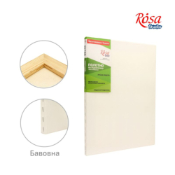 Фото - Підрамник, 35*40 см, модуль №0, дрібне зерно, акрил, бавовна, ROSA Studio 41142 Фото - Підрамник, 35*40 см, модуль №0, дрібне зерно, акрил, бавовна, ROSA Studio 41142