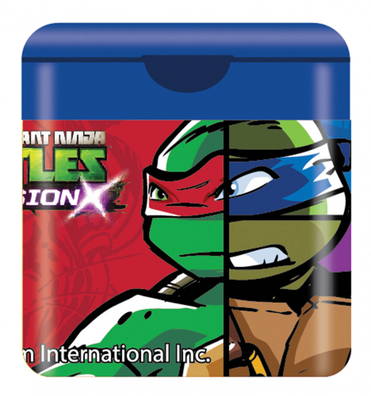 Фото - Точилка з кришкою 'Ninja Turtles' (уп.24шт) 34124 Фото - Точилка з кришкою 'Ninja Turtles' (уп.24шт) 34124