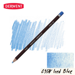 Фото - Олівець кольоровий Coloursoft (С350), Синій крижаний, Derwent 57235 Фото - Олівець кольоровий Coloursoft (С350), Синій крижаний, Derwent 57235