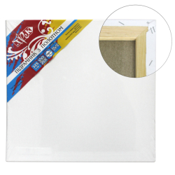 Фото - Підрамник з полотном упакований бавовна (Італія) підгорнутий 80х120 Планка 55х18 1 перемичка ПП Трек 47634