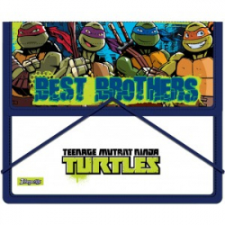 Фото - Папка для тетрадей пласт. на резинке  В5 'Ninja Turtles' 27185 Фото - Папка для тетрадей пласт. на резинке  В5 'Ninja Turtles' 27185