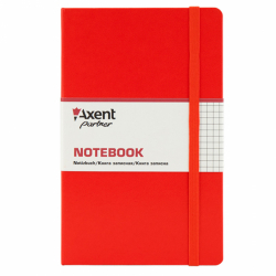 Фото - Книга записна Partner Pro, 130*210, 112арк, кл, червона 41399 Фото - Книга записна Partner Pro, 130*210, 112арк, кл, червона 41399