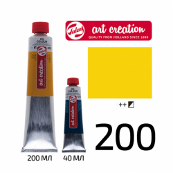 Фото - Фарба олійна ArtCreation,  200 мл, (200) Жовтий,Royal Talens 47781 Фото - Фарба олійна ArtCreation,  200 мл, (200) Жовтий,Royal Talens 47781
