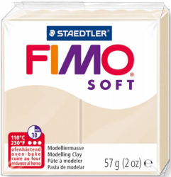 Фото - Пластика Soft, Сахара, 57г, Fimo 48061 Фото - Пластика Soft, Сахара, 57г, Fimo 48061