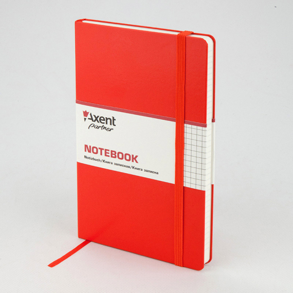 Фото - Книга записна Partner Pro, 130*210, 112арк, кл, червона 41399 Фото - Книга записна Partner Pro, 130*210, 112арк, кл, червона 41399