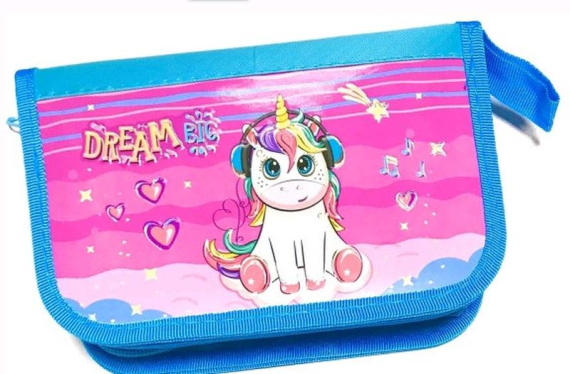 Фото - Пенал подвійний картон KIDIS, серія Unicorn Dreams 58054 Фото - Пенал подвійний картон KIDIS, серія Unicorn Dreams 58054