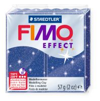 Фото - Пластика Effect, Синя з блискітками, 57г, Fimo 42835 Фото - Пластика Effect, Синя з блискітками, 57г, Fimo 42835