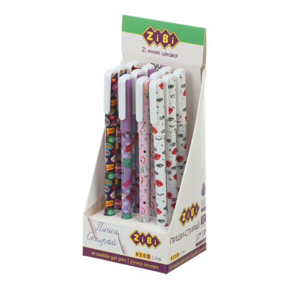 Фото - Ручка гелева 'Пиши-стирай', 0,5мм, для дівчаток, KIDS Line,,уп12шт 62826 Фото - Ручка гелева 'Пиши-стирай', 0,5мм, для дівчаток, KIDS Line,,уп12шт 62826