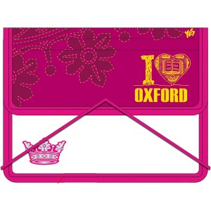 Фото - Папка для тетрадей пласт. на резинке  В5 'Oxford' розовая 27186 Фото - Папка для тетрадей пласт. на резинке  В5 'Oxford' розовая 27186