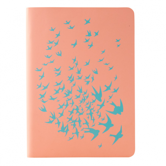 Фото - Книга записна Partner Soft Mini Birds,115*160, 80арк, кл. 47113 Фото - Книга записна Partner Soft Mini Birds,115*160, 80арк, кл. 47113