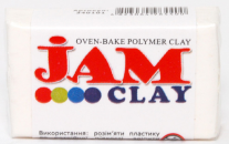 Фото - Пластика Jam Clay, 20г, Зефір (білий)   ROSA TALENT 19479 Фото - Пластика Jam Clay, 20г, Зефір (білий)   ROSA TALENT 19479