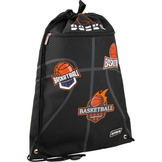 Фото - Сумка для взуття з кишенею Kite Education 601M-14 Basketball 45235 Фото - Сумка для взуття з кишенею Kite Education 601M-14 Basketball 45235