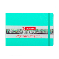 Фото - Блокнот для графіки Talens Art Creation 140г/м2, 21х15см, 80л, Fresh Mint, Royal Talens 58376 Фото - Блокнот для графіки Talens Art Creation 140г/м2, 21х15см, 80л, Fresh Mint, Royal Talens 58376