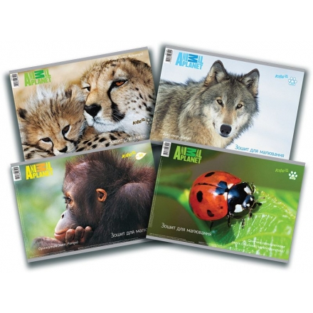 Фото - Зошит для мал., 30арк., спір., 120г/м2, лам. AP 32190 Фото - Зошит для мал., 30арк., спір., 120г/м2, лам. AP 32190