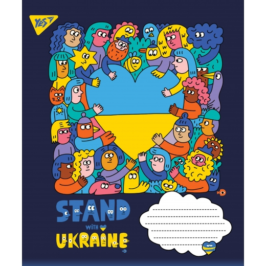 Фото - А5/24 кл. YES Ukraine, зошит учнів. 60899 Фото - А5/24 кл. YES Ukraine, зошит учнів. 60899