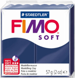 Фото - Пластика Soft, Синя королівська, 57г, Fimo 47259 Фото - Пластика Soft, Синя королівська, 57г, Fimo 47259