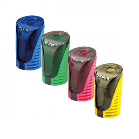 Фото - Точилка з контейнером Skyfall, 1156-А, асорті (уп.24) 30952 Фото - Точилка з контейнером Skyfall, 1156-А, асорті (уп.24) 30952