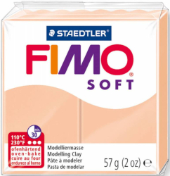 Фото - Пластика Soft, Тілесна, 57г, Fimo 47263 Фото - Пластика Soft, Тілесна, 57г, Fimo 47263